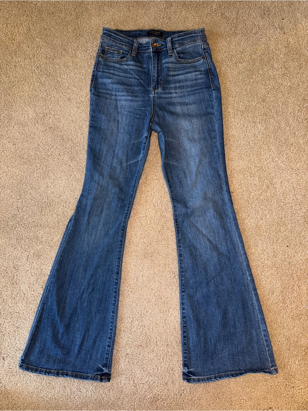 Judy Blue High-Rise Flare Jeans - Picture 1 of 3